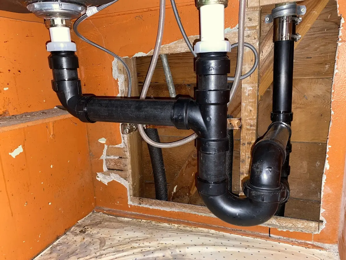 Professional Repiping Services equipment and tools on the job in Dudley